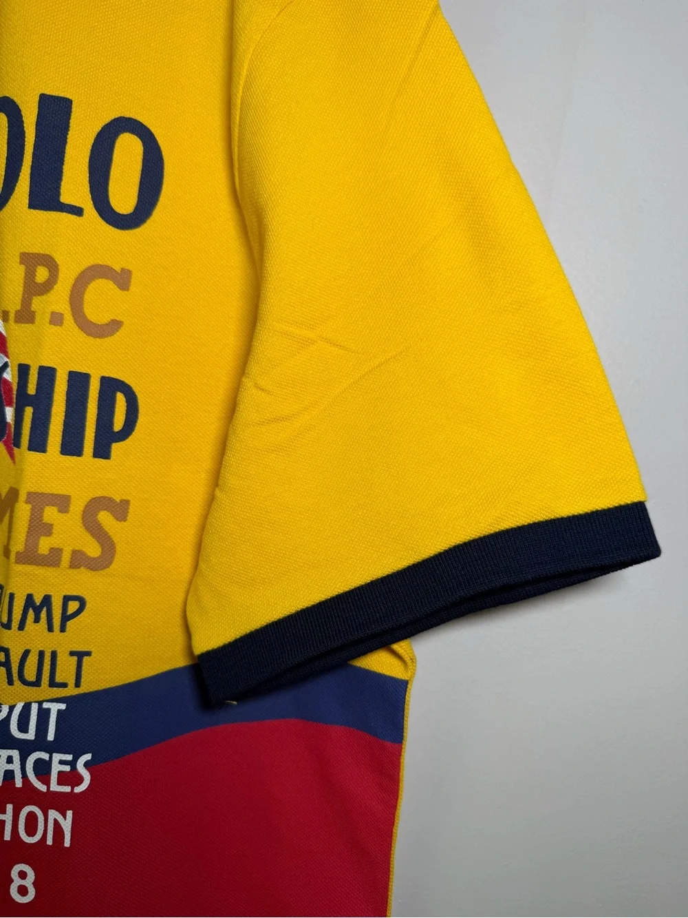 Polo Ralph Lauren Championship Games Big Logo Collared Shirt Olympic Sport Large